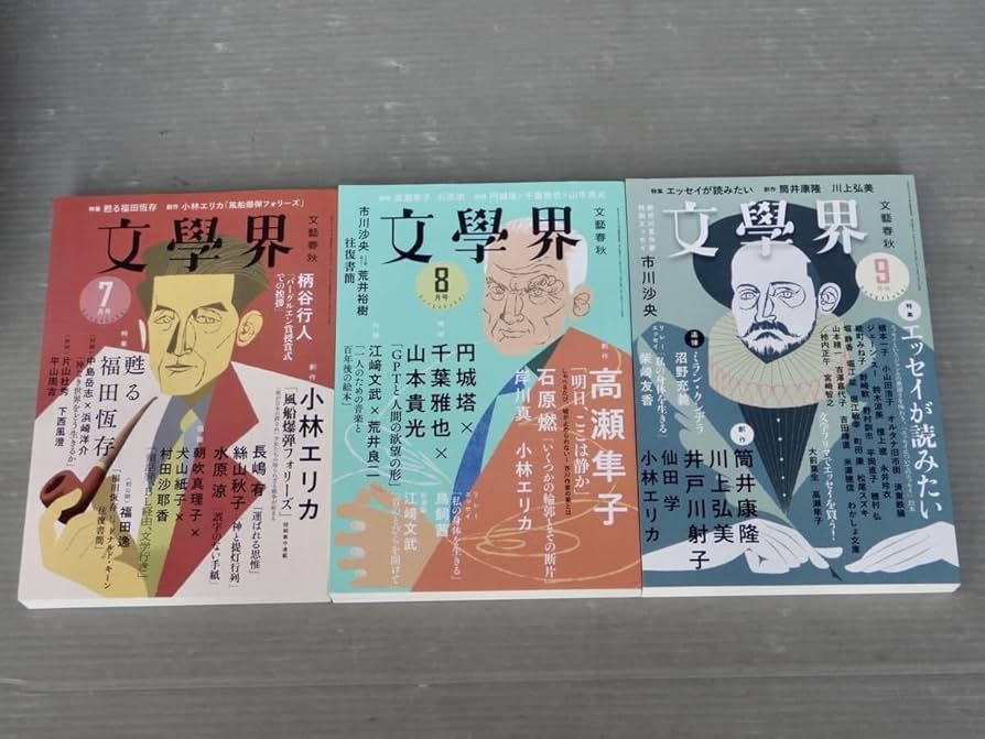 文学界 2023年１月号など　一年分　12冊セット Amazon.co.jp: 【文芸誌】文学界 2023年〈1～12月号/12冊セット